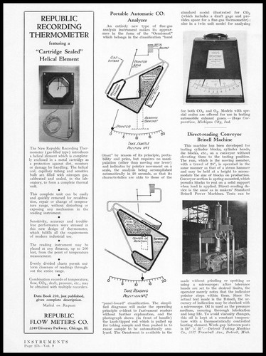 1936 republic flow meters - 1936,